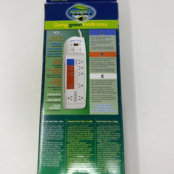Energy Saving Power Strip Smart Strip Surge - Picture 6 of 15